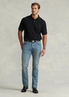 Polo Ralph Lauren Hampton Relaxed Straight Fit Jeans In Blue In Light Indigo
