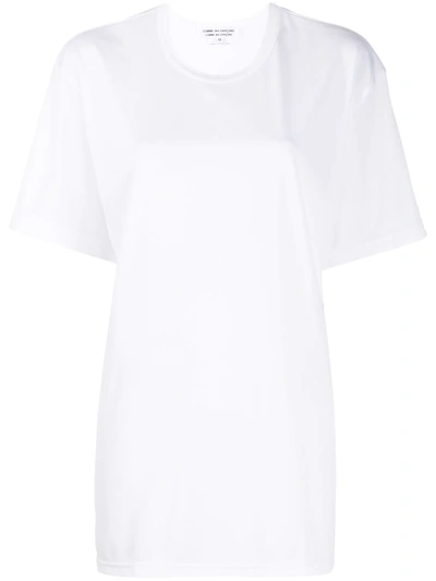 Comme Des Garçons Comme Des Garçons Oversized Crew-neck T-shirt In White