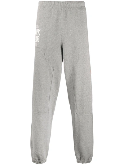 Heron Preston Slogan Sweatpants In Grey