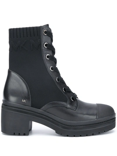 Michael Michael Kors Stiefeletten Mit Schnürung In 012