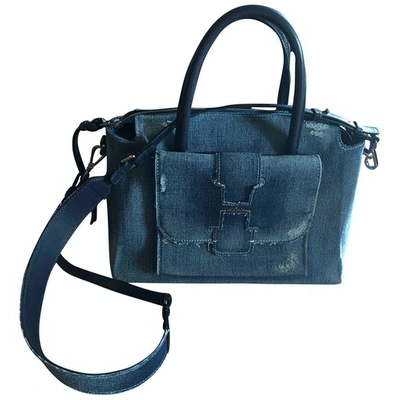 Pre-owned Hogan Blue Denim - Jeans Handbag