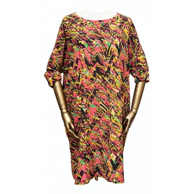 Pre-owned M Missoni Multicolour Silk Dress