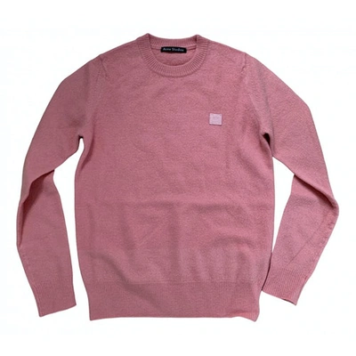 Pre-owned Acne Studios Wool Jumper In Pink