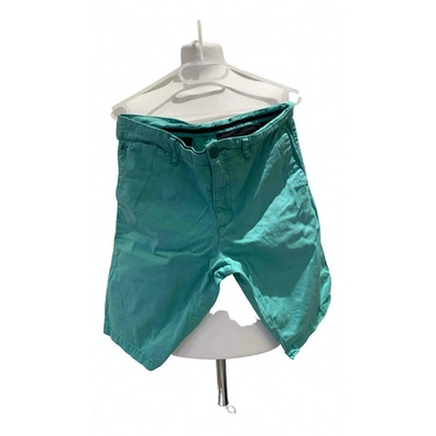 Pre-owned Carhartt Turquoise Cotton Shorts