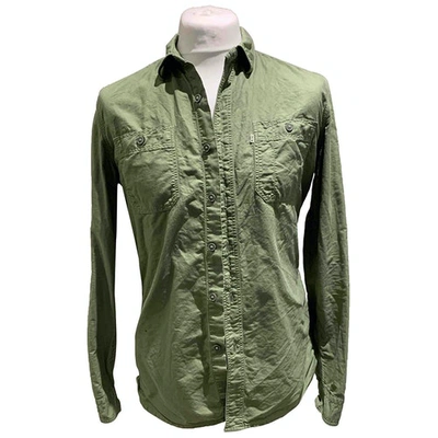 Pre-owned Levi's Shirt In Green