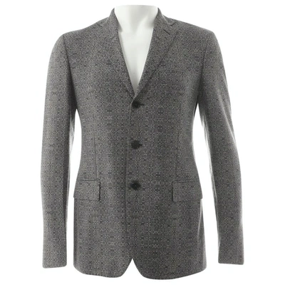 Pre-owned Bottega Veneta Wool Waistcoat In Grey