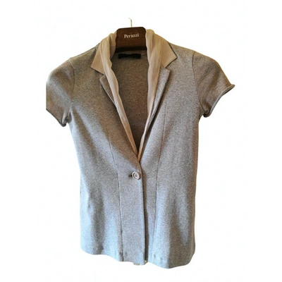 Pre-owned Fabiana Filippi Short Vest In Grey
