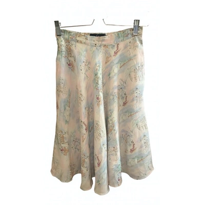 Pre-owned Ralph Lauren Silk Mid-length Skirt In Other