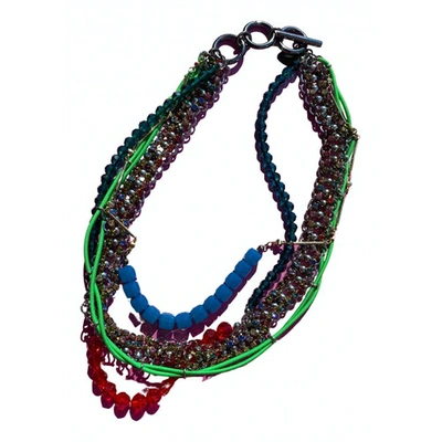 Pre-owned Venna Necklace In Multicolour