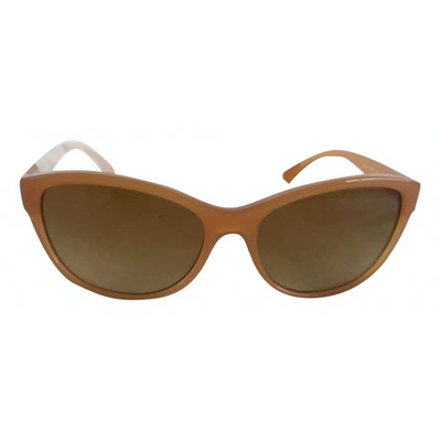 Pre-owned Emporio Armani Orange Sunglasses