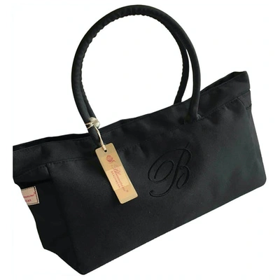 Pre-owned Blumarine Black Cotton Handbag