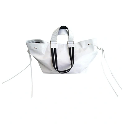 Pre-owned Isabel Marant White Leather Handbag