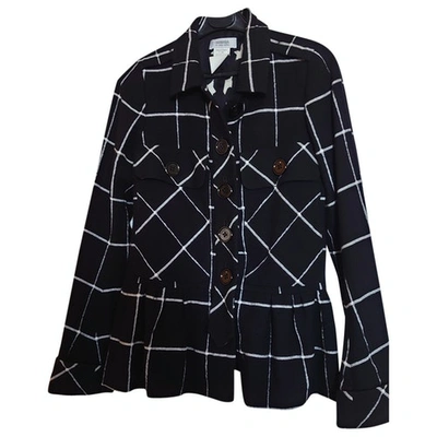 Pre-owned Sonia By Sonia Rykiel Wool Short Vest In Black