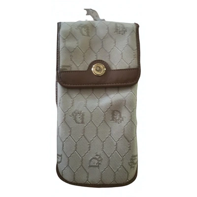 Pre-owned Dior Cloth Purse In Brown