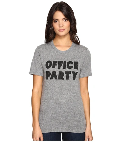 Rachel Antonoff - Office Party Tee (light Grey) Women's T Shirt