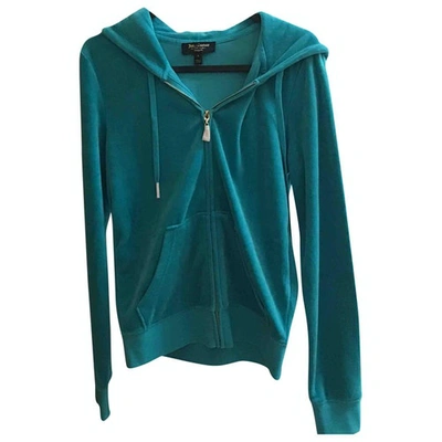 Pre-owned Juicy Couture Jacket In Turquoise