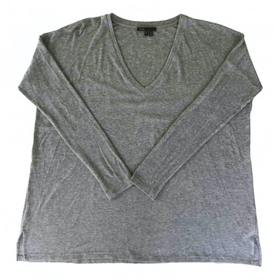 Pre-owned Vince Sweatshirt In Grey