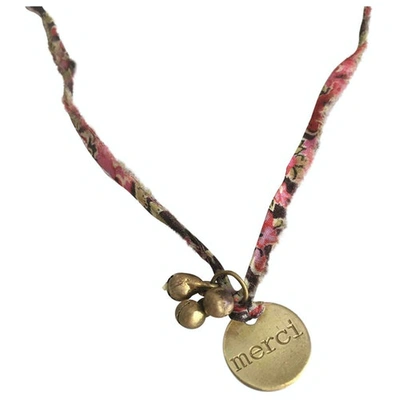 Pre-owned Merci Multicolour Metal Necklace