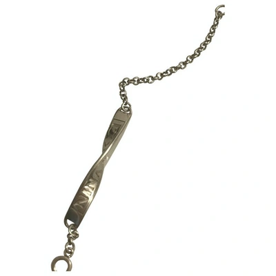 Pre-owned Nina Ricci Silver Metal Bracelet