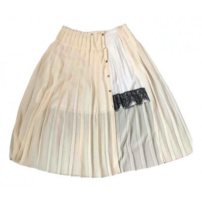 Pre-owned Pinko Mid-length Skirt In Other