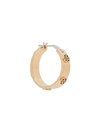 Tory Burch Miller Goldtone Hoop Earrings In Tory Gold
