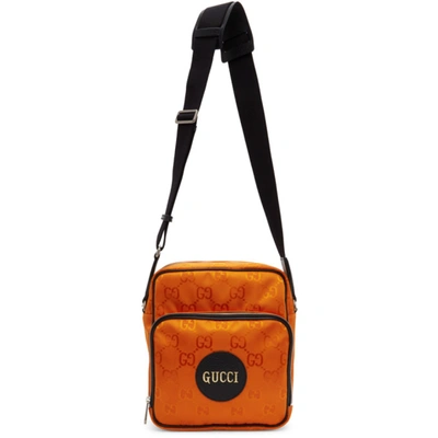 Gucci Eco-nylon Crossbody Bag In Orange In 7560 Carorg