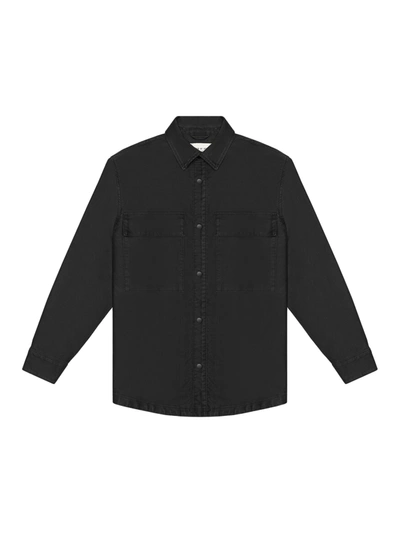 Pre-owned Fear Of God  Vintage Corduroy Shirt Jacket Black