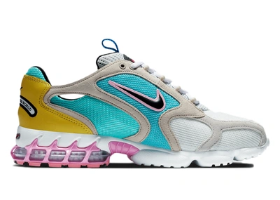 Pre-owned Nike Air Zoom Spiridon Cage 2 Size? Carnaby In  White/pink-teal-yellow-black | ModeSens