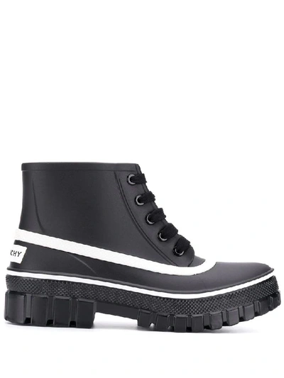 Givenchy Women's Black Pvc Ankle Boots