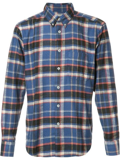 Naked And Famous Button Down Plaid Shirt