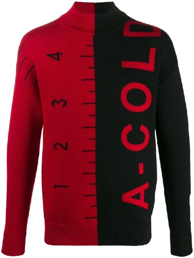 A-cold-wall* Men's Multicolor Wool Sweater