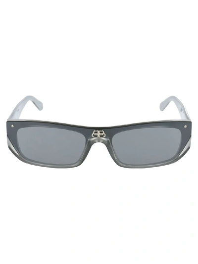 Balenciaga Women's Grey Acetate Sunglasses