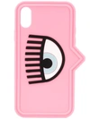 Chiara Ferragni Flirting Eye Iphone X/xs Case In Pink