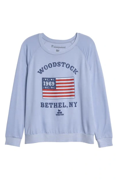 Prince Peter Woodstock Bethel Ny Sweatshirt In Light Blue