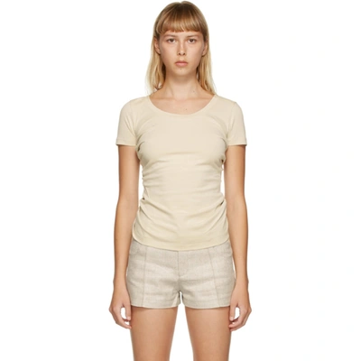 Jacquemus Beige 'le T-shirt Sprezza' T-shirt