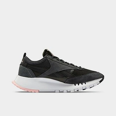 Reebok Women's Classic Leather Legacy Casual Shoes In Black