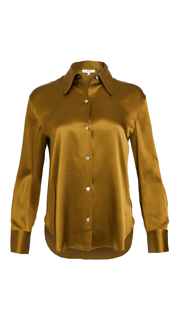 vince shaped collar shirt