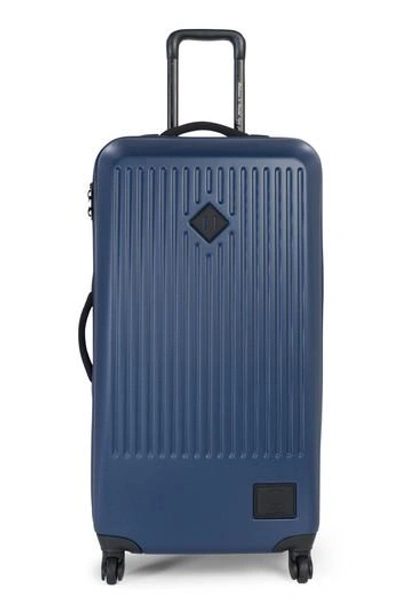 Herschel Supply Co Trade Large Wheeled Packing Case - Blue In Navy