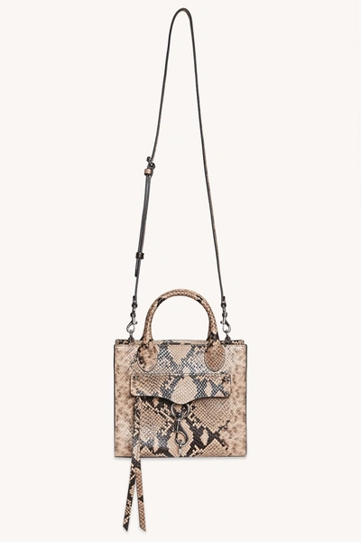 Rebecca Minkoff Megan Mini Tote Crossbody In Rosewood