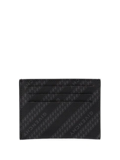 Givenchy Chain Logo-print Cardholder In Black