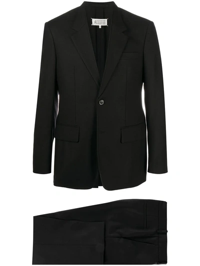 Maison Margiela 4-stitch Single-breasted Suit In Black