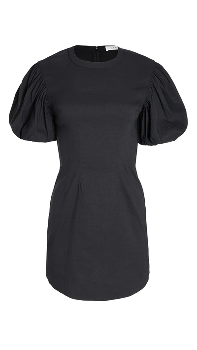 A.l.c Jessie Puff Sleeve Mini Dress In Black
