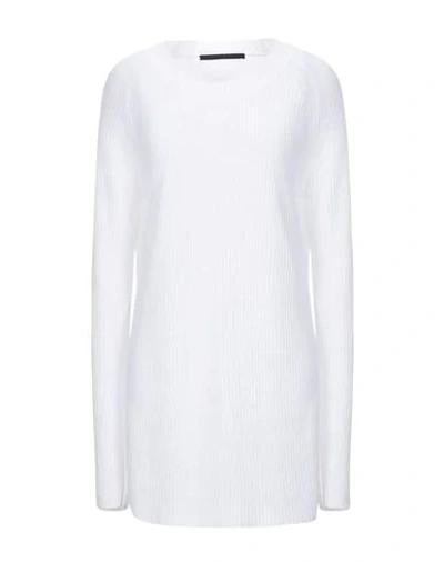 Haider Ackermann Merino Wool Oversized Sweater In White