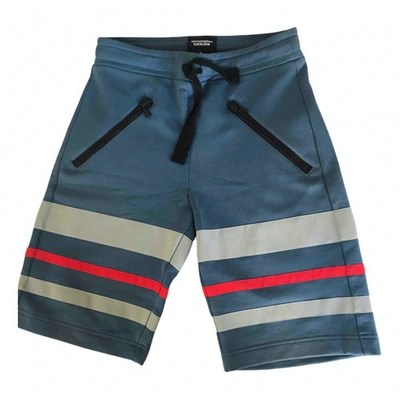 Pre-owned Christopher Raeburn Blue Cotton Shorts