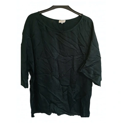 Pre-owned Ghost London Green Viscose Top