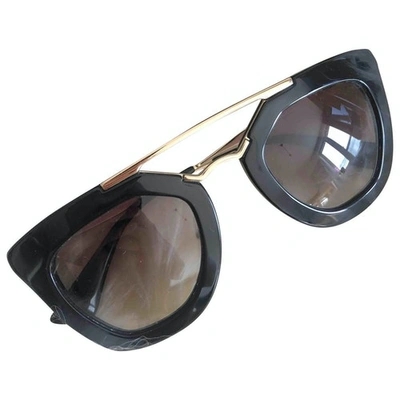 Pre-owned Prada Black Sunglasses