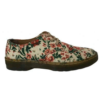 Pre-owned Dr. Martens' Cloth Flats In Multicolour