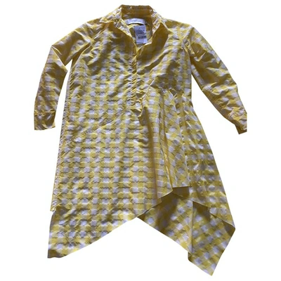 Pre-owned Marques' Almeida Mid-length Dress In Yellow