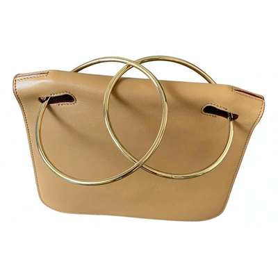 Pre-owned Roksanda Leather Handbag In Camel