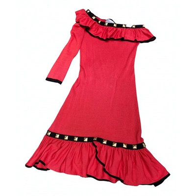 Pre-owned Temperley London Mid-length Dress In Red